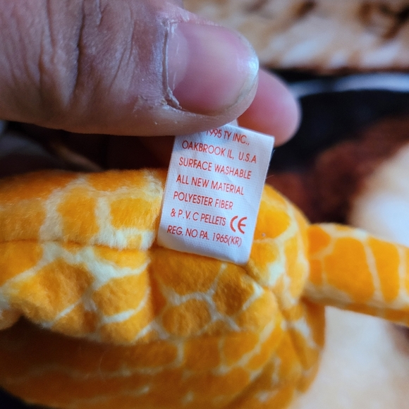 Beanie Baby TY Twigs The Giraffe RARE MINT CONDITI - Picture 3 of 4